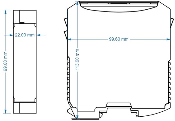 Module Dimensions - IIOT Products