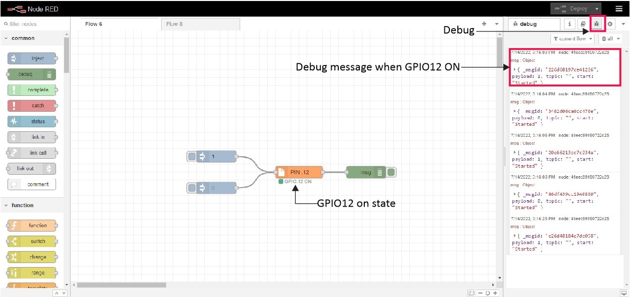 Implement and Deploy Node Red Program - IIOT Products